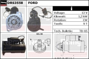 DRS3558 Startér Remy Remanufactured REMY