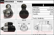 DRS3563 Startér Remy Remanufactured REMY