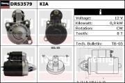 DRS3579 Startér Remy Remanufactured REMY