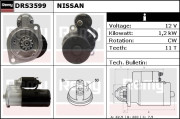 DRS3599 Startér Remy Remanufactured REMY