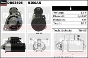 DRS3606 Startér Remy Remanufactured REMY