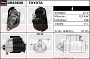 DRS3639 Startér Remy Remanufactured REMY