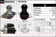 DRS3644 Startér Remy Remanufactured REMY