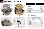 DRS3646 Startér Remy Remanufactured REMY