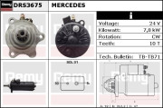 DRS3675 Startér Remy Remanufactured REMY