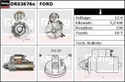 DRS3676N Startér Remy Gold REMY