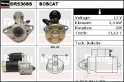 DRS3688 Startér Remy Remanufactured REMY