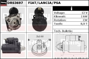 DRS3697 Startér Remy Remanufactured REMY