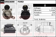 DRS3699 Startér Remy Remanufactured REMY