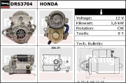 DRS3704 Startér Remy Remanufactured REMY