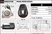 DRS3730 Startér Remy Remanufactured REMY