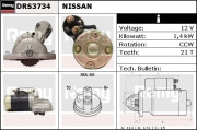 DRS3734 Startér Remy Remanufactured REMY