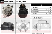 DRS3736 Startér Remy Remanufactured REMY