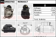 DRS3743 Startér Remy Remanufactured REMY