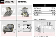 DRS3747 Startér Remy Remanufactured REMY