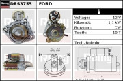 DRS3755 Startér Remy Remanufactured REMY