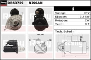 DRS3759 Startér Remy Remanufactured REMY