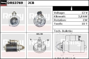 DRS3769 Startér Remy Remanufactured REMY