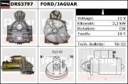 DRS3797 Startér Remy Remanufactured REMY