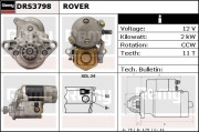 DRS3798 Startér Remy Remanufactured REMY