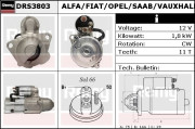 DRS3803 Startér Remy Remanufactured REMY