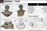 DRS3825 Startér Remy Remanufactured REMY