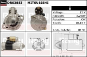 DRS3853 Startér Remy Remanufactured REMY