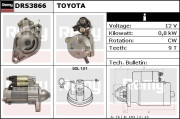 DRS3866 Startér Remy Remanufactured REMY