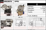 DRS3874 Startér Remy Remanufactured REMY