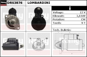 DRS3876 Startér Remy Remanufactured REMY