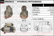 DRS3913 Startér Remy Remanufactured REMY