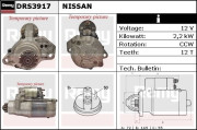 DRS3917 Startér Remy Remanufactured REMY