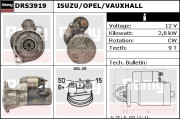 DRS3919 Startér Remy Remanufactured REMY