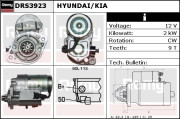 DRS3923 Startér Remy Remanufactured REMY