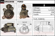 DRS3956 Startér Remy Remanufactured REMY