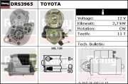 DRS3965 Startér Remy Remanufactured REMY