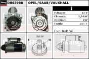 DRS3988 Startér Remy Remanufactured REMY