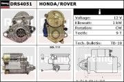 DRS4051 Startér Remy Remanufactured REMY