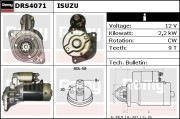 DRS4071 Startér Remy Remanufactured REMY