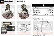 DRS4191 Startér Remy Remanufactured REMY