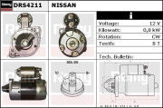 DRS4211 Startér Remy Remanufactured REMY