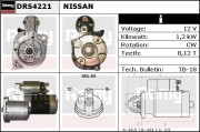 DRS4221 Startér Remy Remanufactured REMY