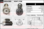 DRS4580 Startér Remy Remanufactured REMY