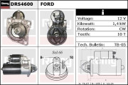 DRS4600 Startér Remy Remanufactured REMY