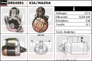 DRS4991 Startér Remy Remanufactured REMY