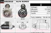 DRS5610 Startér Remy Remanufactured REMY