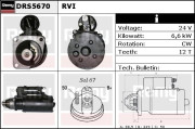 DRS5670 Startér Remy Remanufactured REMY