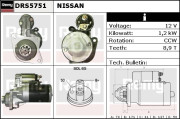 DRS5751 Startér Remy Remanufactured REMY