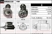 DRS6110 Startér Remy Remanufactured REMY