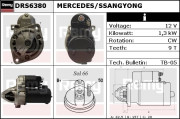 DRS6380 Startér Remy Remanufactured REMY